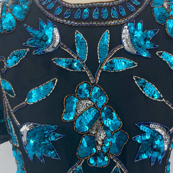 Stenay Sequins and Beaded Blouse - Picture 2 of 6
